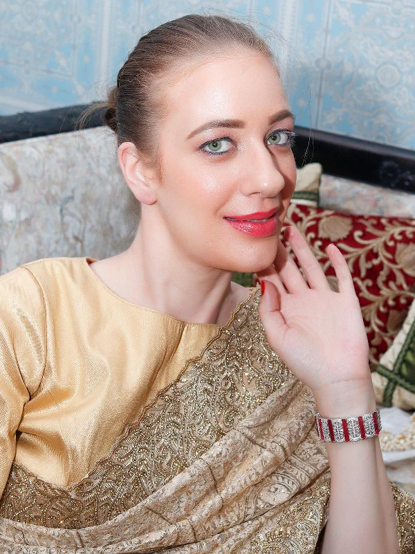 Buy More, Save More On Stunning Jewelry Designs Odette Women Sparkling German Rhodium Embellished Bracelet Buy More, Save More On Stunning Jewelry Designs Odette Women Sparkling German Rhodium Embellished Bracelet