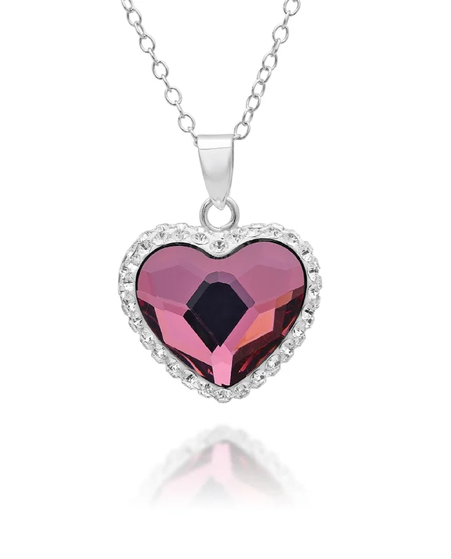 Special Sale On Handcrafted Jewelry – Shop Today Sterling Silver Blue and White Swarovski Crystal Heart Pendant Special Sale On Handcrafted Jewelry – Shop Today Sterling Silver Blue and White Swarovski Crystal Heart Pendant