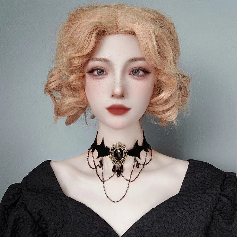 Fashion-Forward Jewelry At Exclusive Discounts Women's Gothic Diamante Batwing Choker with Chain Fashion-Forward Jewelry At Exclusive Discounts Women's Gothic Diamante Batwing Choker with Chain