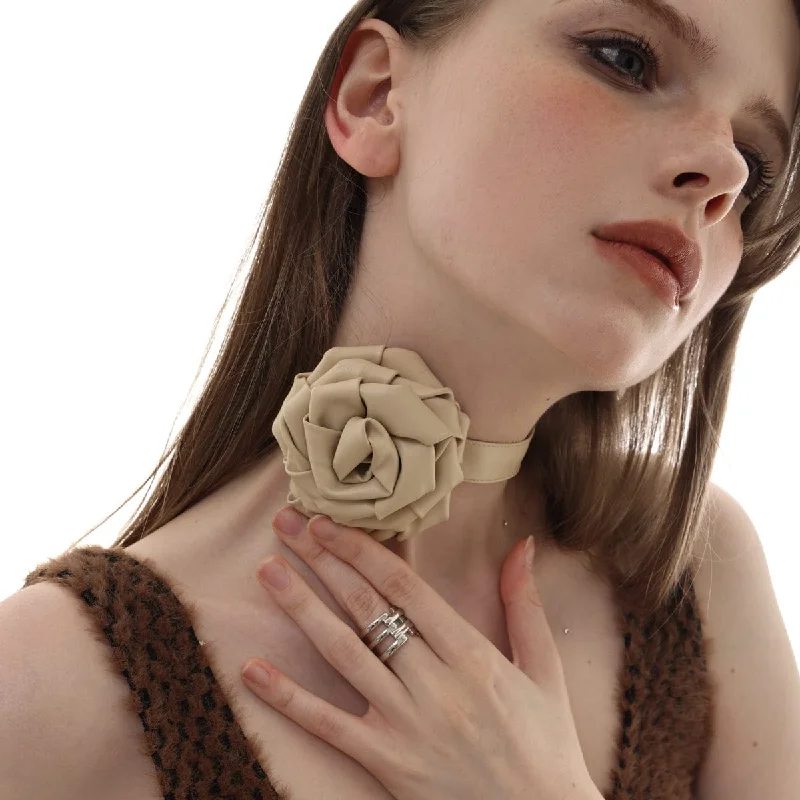 Handcrafted Jewelry Sale – Unique Designs At Low Prices Women's Grunge Rose Buckle Choker Handcrafted Jewelry Sale – Unique Designs At Low Prices Women's Grunge Rose Buckle Choker
