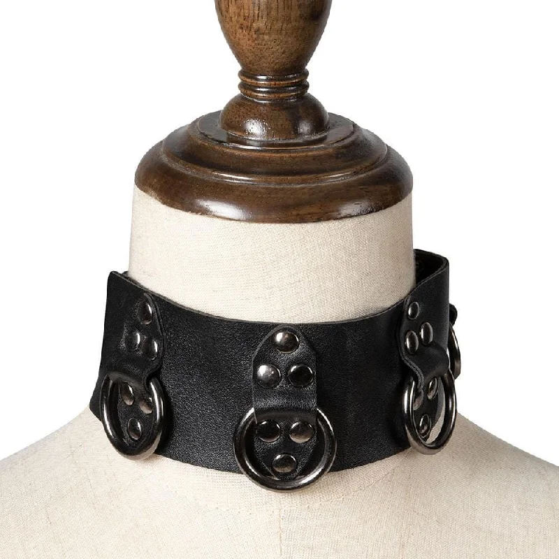 Your Dream Jewelry At Dream Prices – Shop Now Women's Steampunk Annuli Nailed Buckle Choker Your Dream Jewelry At Dream Prices – Shop Now Women's Steampunk Annuli Nailed Buckle Choker