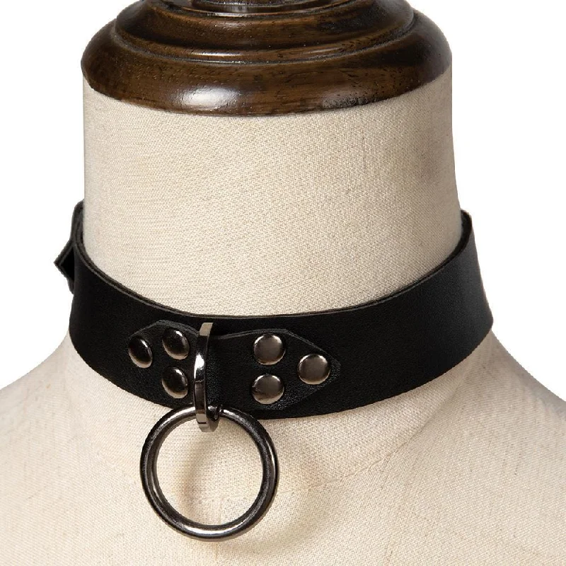 Affordable Glamour – Premium Jewelry For Less Women's Steampunk Annulus Nailed Buckle Choker Affordable Glamour – Premium Jewelry For Less Women's Steampunk Annulus Nailed Buckle Choker