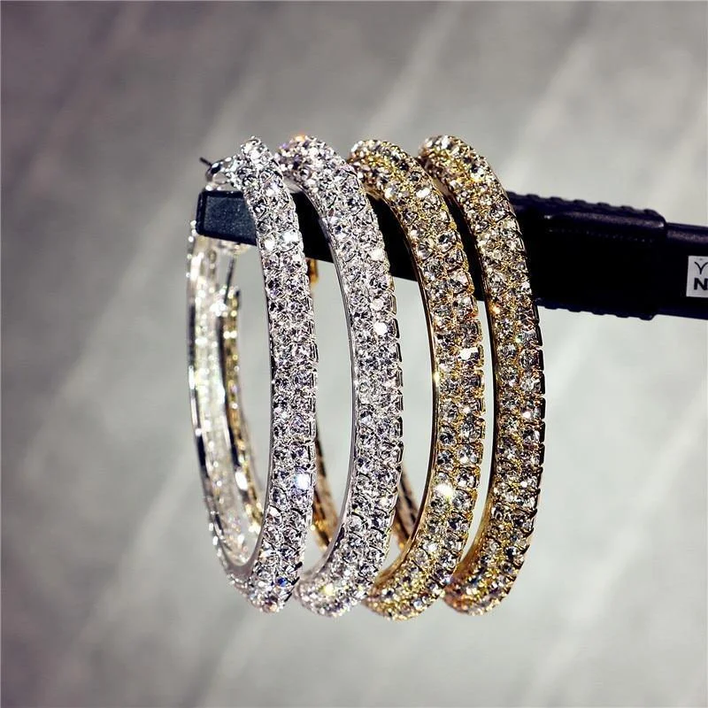 Luxury Jewelry Now At Special Promotional Rates Glamorous Hoop Earrings