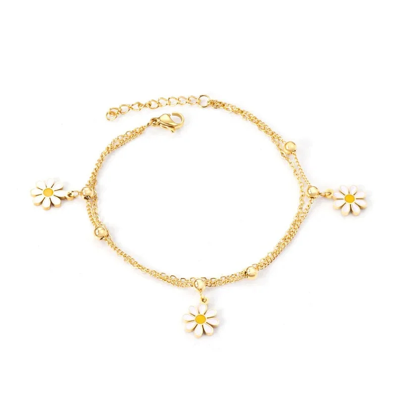 Fashion-Forward Jewelry At Incredible Prices Little Flower Pendant Bracelet