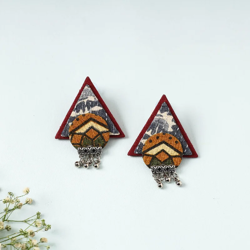 Upgrade Your Jewelry Collection For Less Handcrafted Fabart Earrings by Asalkaar