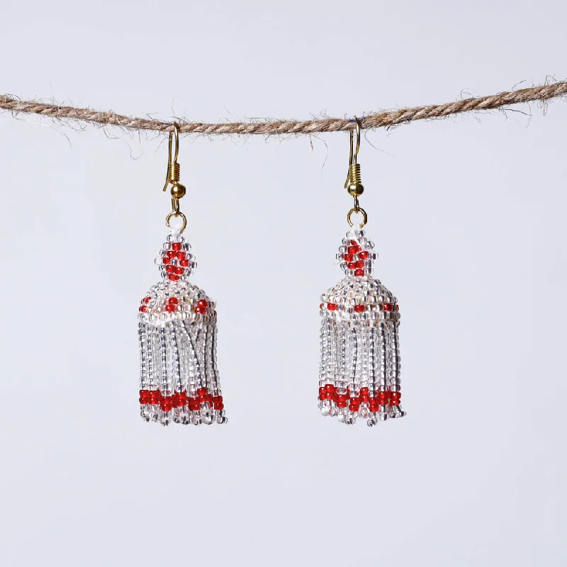 Shop Fine Jewelry With Exclusive Savings Neemuch Handmade Beadwork Jhumki Earrings by Pushpa Harit