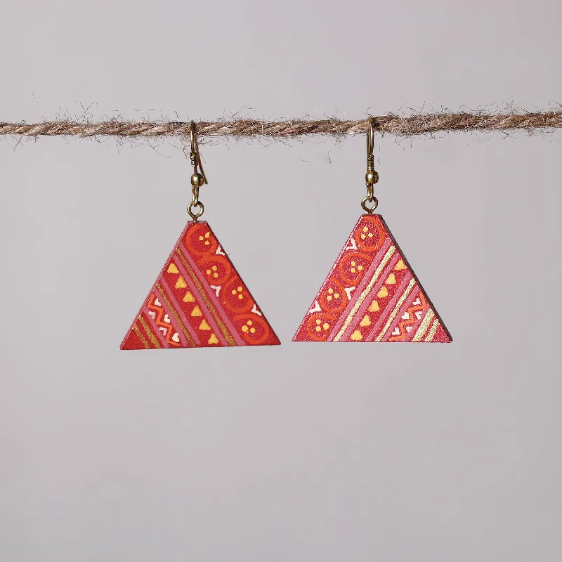 Premium Jewelry, Premium Discounts – Act Fast Miniature Handpainted Wooden Earrings
