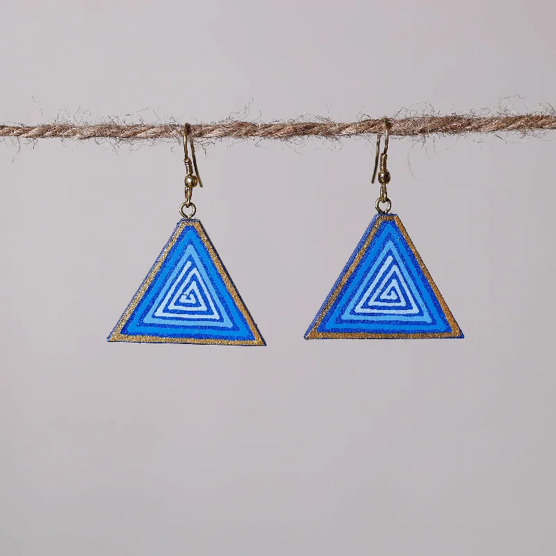 Dainty And Elegant Jewelry Now At Reduced Prices Miniature Handpainted Wooden Earrings