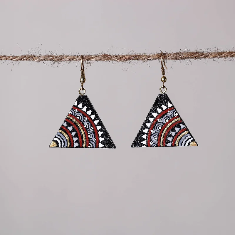 Get The Jewelry You Love At A Price You Love Miniature Handpainted Wooden Earrings