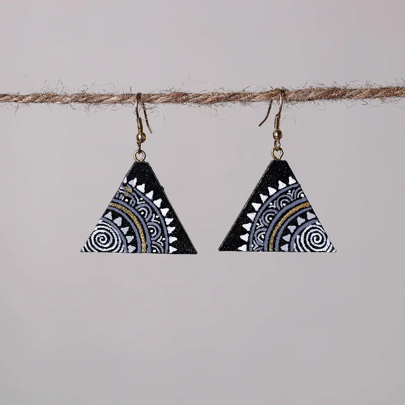 Jewelry Clearance – Final Chance To Save Big Miniature Handpainted Wooden Earrings