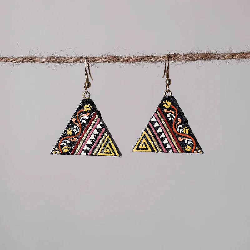 Don't Miss These Dazzling Jewelry Discounts Miniature Handpainted Wooden Earrings