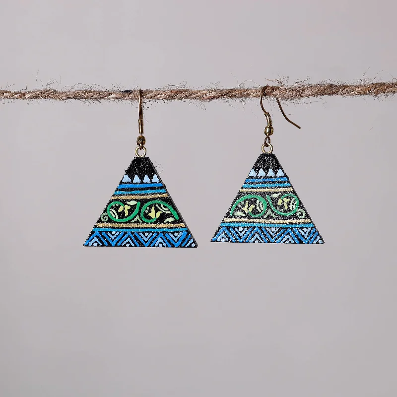 Glamorous Jewelry, Glamorous Deals – Shop Now Miniature Handpainted Wooden Earrings