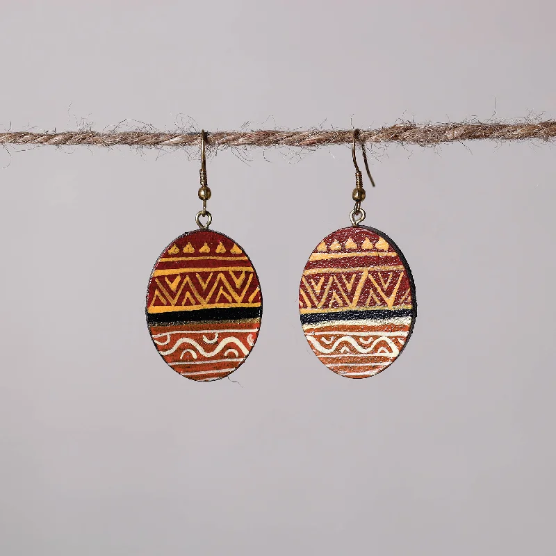 High-Quality Jewelry At A Fraction Of The Cost Miniature Handpainted Wooden Earrings High-Quality Jewelry At A Fraction Of The Cost Miniature Handpainted Wooden Earrings