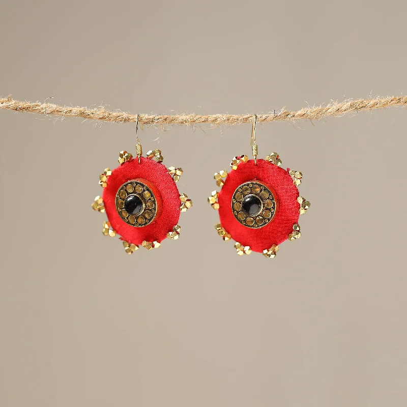 Flash Sale On Elegant Jewelry – Don't Miss Out Akriti Handcrafted Fabart Earrings 39