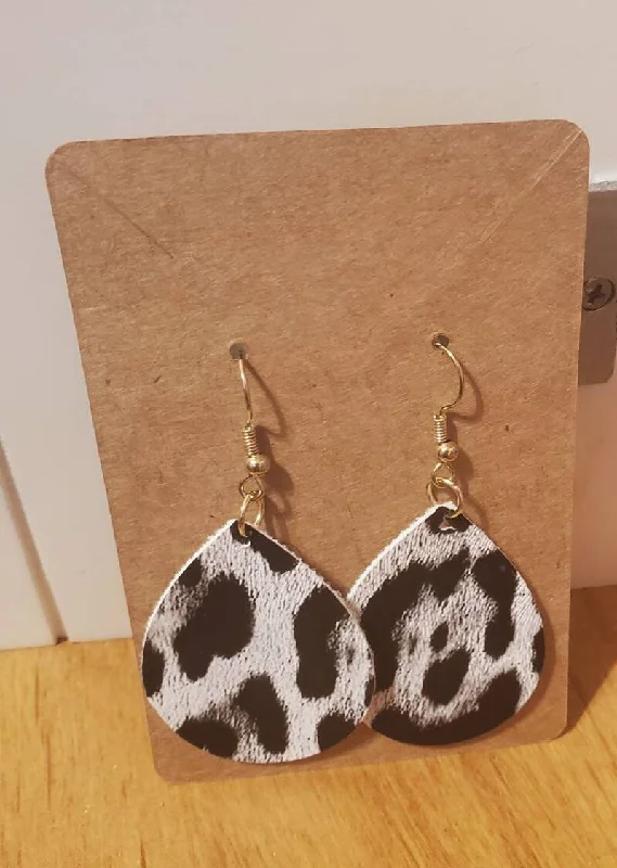 Unique Jewelry For Less – Shop The Sale Now Black animal print earrings