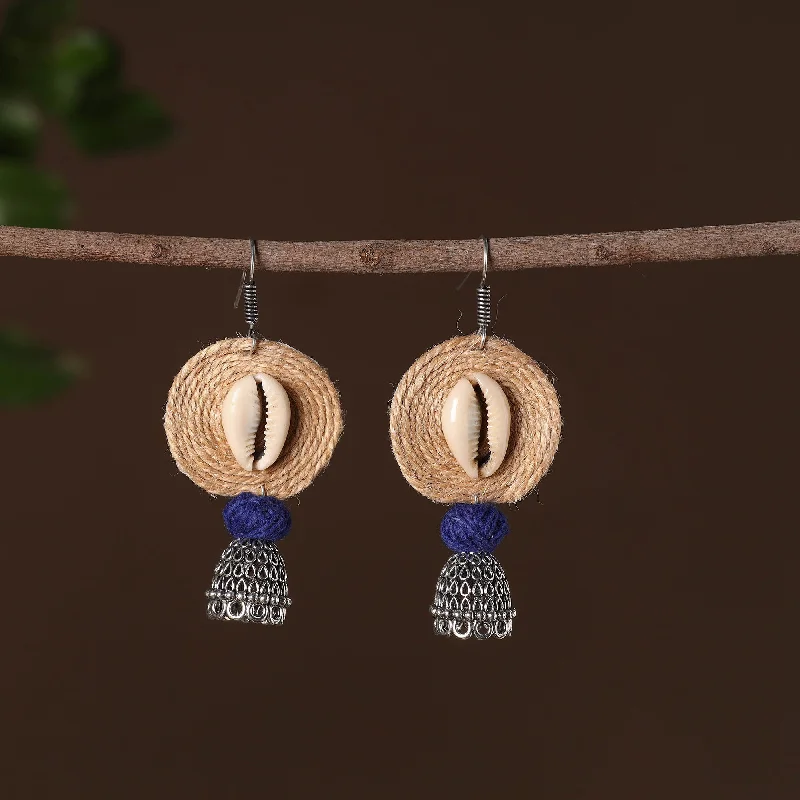 Shop Fine Jewelry With Exclusive Savings Divya German Silver Jute Jhumki Earrings