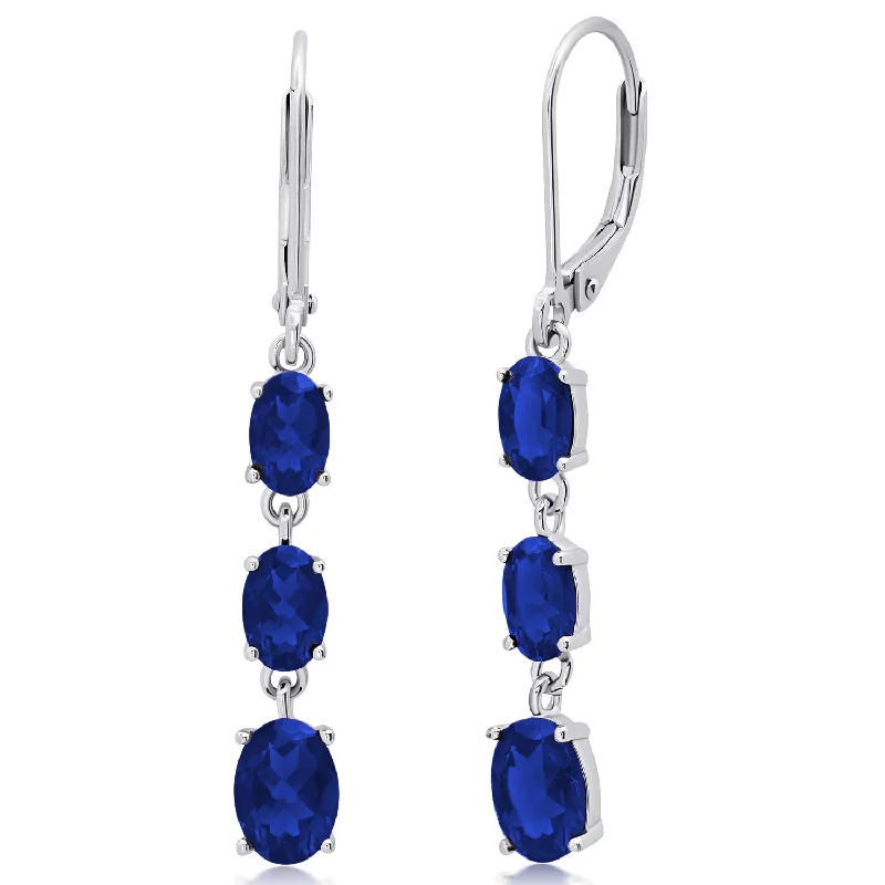 created blue sapphire