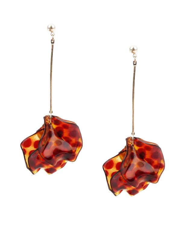 Premium Diamond Jewelry For Unforgettable Moments Odette Women Sunshine Red Dangler Earrings