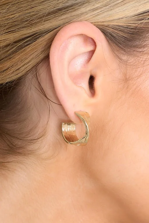 Exclusive Gemstone Jewelry Markdowns – Shop Now Too Divine Gold Hoop Earrings