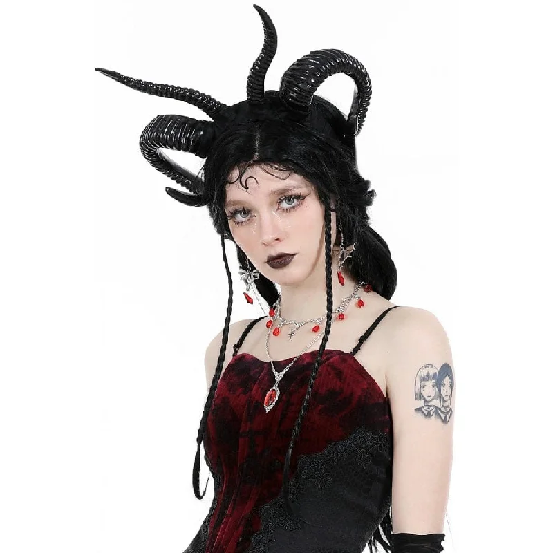 Exclusive Jewelry Offers – Shine For Less Women's Gothic Bat Ruby Earrings