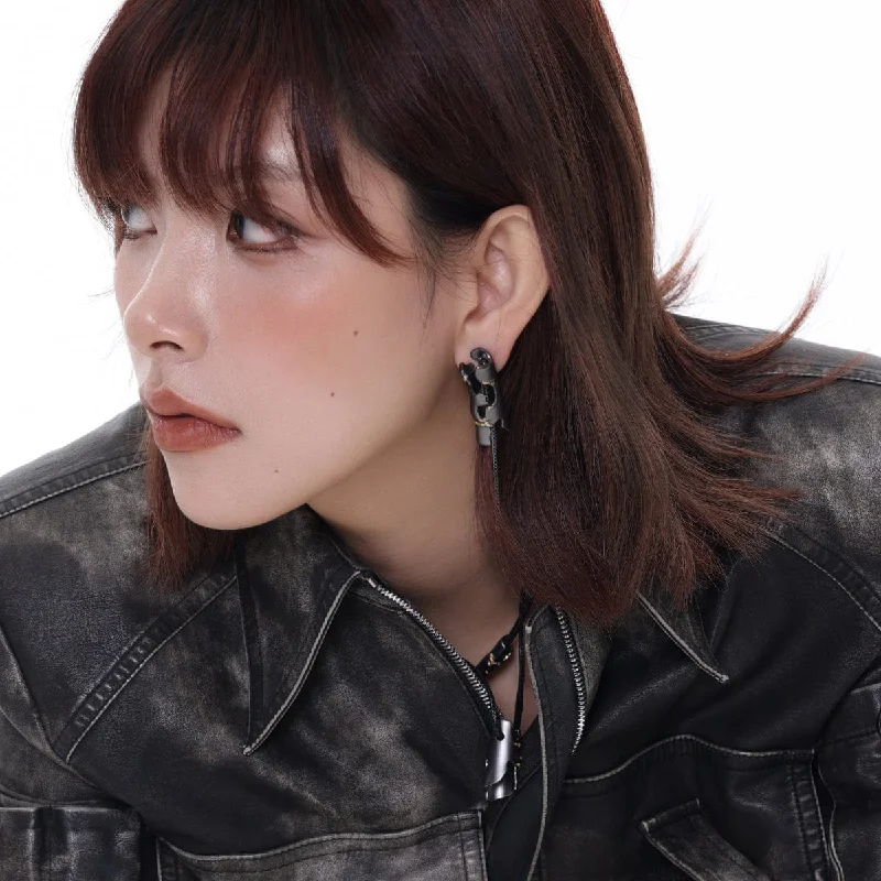 Flash Sale On Exquisite Jewelry – Don't Miss Out Women's Punk Irregular Tinfoil Tassel Earrings
