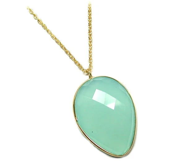 The Ultimate Jewelry Sale – Exclusive Styles At Great Prices Sea-Green Chalcedony Necklace The Ultimate Jewelry Sale – Exclusive Styles At Great Prices Sea-Green Chalcedony Necklace