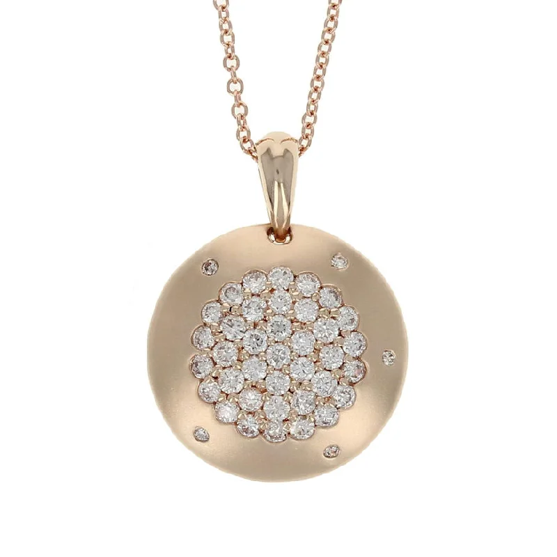 Jewelry Clearance Event – Stock Up Before It's Over Rose Gold Diamond Round Pendant Jewelry Clearance Event – Stock Up Before It's Over Rose Gold Diamond Round Pendant
