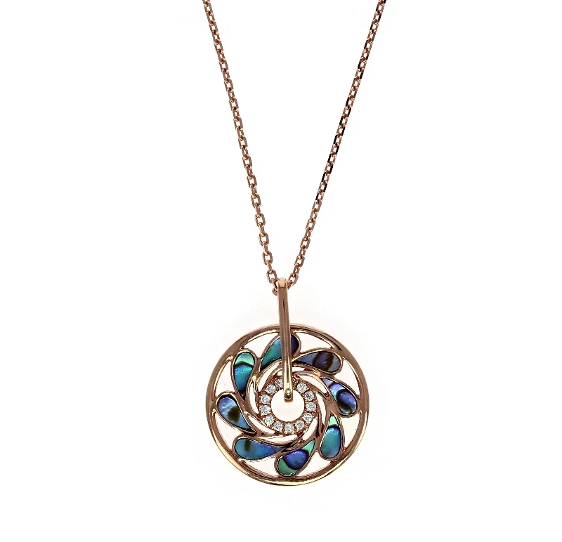 Limited-Stock Jewelry Sale – Shop Before It's Gone Round Spinning Abalone Gold Pendant Limited-Stock Jewelry Sale – Shop Before It's Gone Round Spinning Abalone Gold Pendant