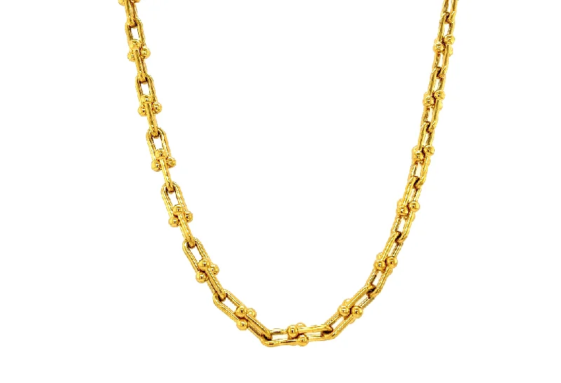 Unlock Unbeatable Jewelry Deals Before They’Re Gone Small "HARDWARE" Gold Plated Necklace Unlock Unbeatable Jewelry Deals Before They’Re Gone Small "HARDWARE" Gold Plated Necklace