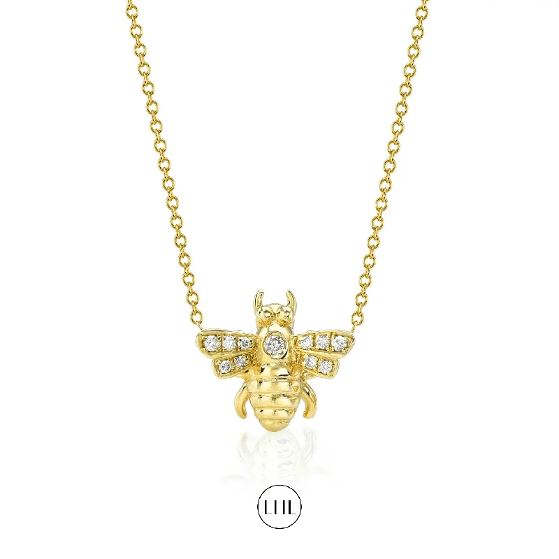 Sparkle More For Less – Jewelry Sale Happening Now Diamond Honey Bee Necklace | Ready to Ship Sparkle More For Less – Jewelry Sale Happening Now Diamond Honey Bee Necklace | Ready to Ship