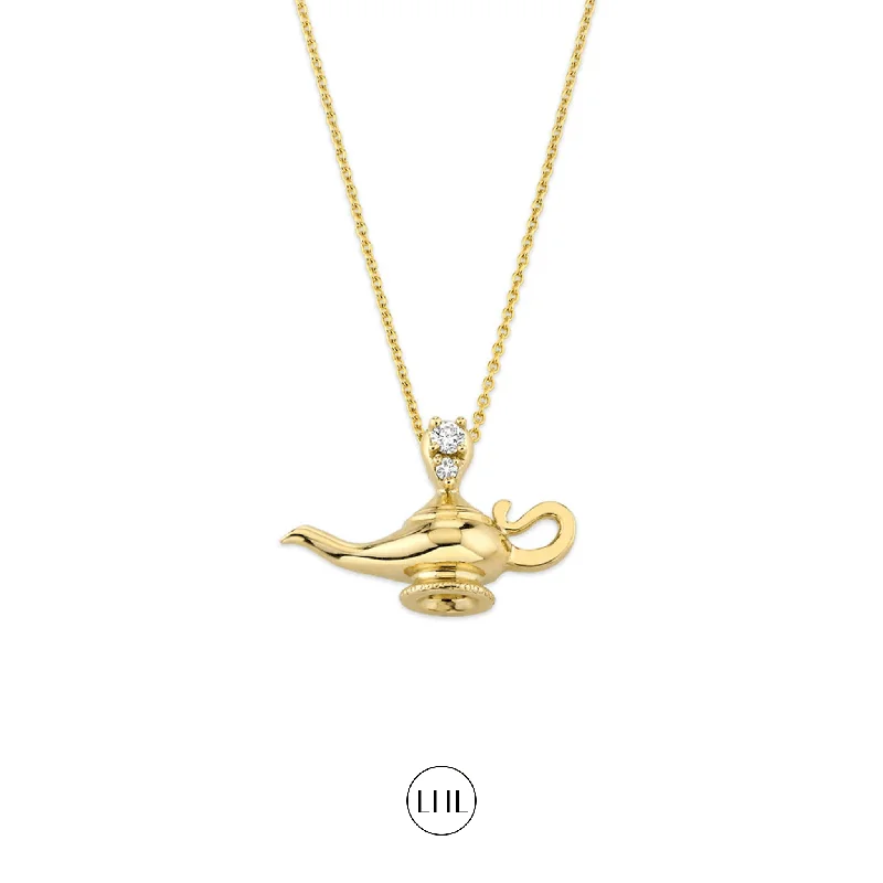 The Biggest Jewelry Sale Of The Year Is Here Genie Lamp with Round Diamonds | Ready to Ship The Biggest Jewelry Sale Of The Year Is Here Genie Lamp with Round Diamonds | Ready to Ship