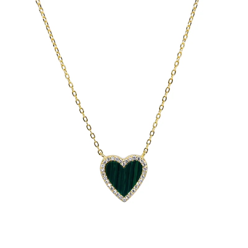 Best Jewelry Deals – Shop Premium Pieces At Great Prices bara boheme | "HEART" Opal CZ Necklace Best Jewelry Deals – Shop Premium Pieces At Great Prices bara boheme | "HEART" Opal CZ Necklace
