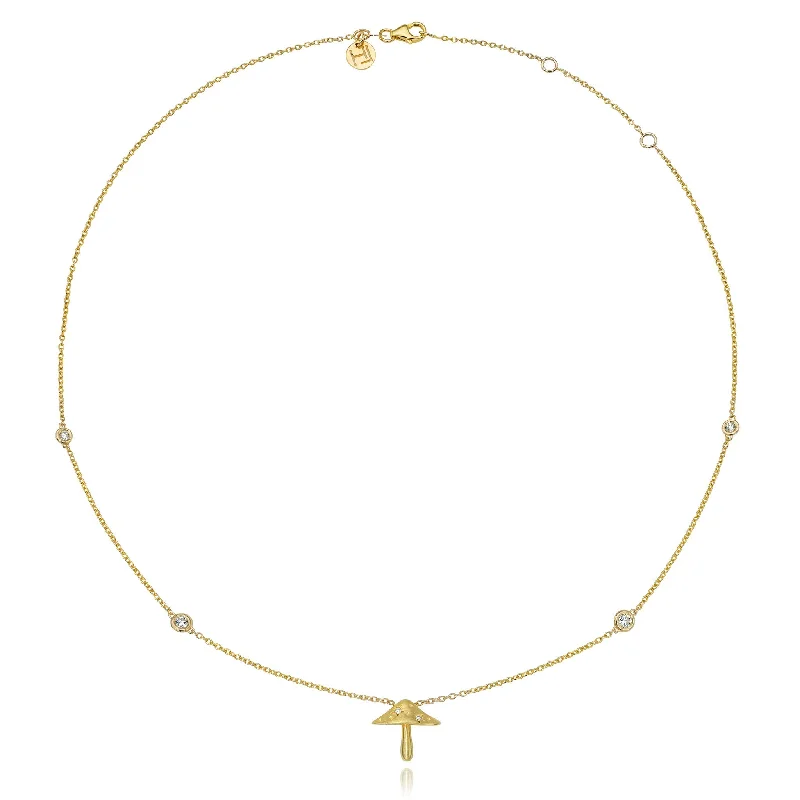 Premium Diamond Jewelry For Unforgettable Moments LH x Alice Mushroom Orbit Necklace | Ready to Ship Premium Diamond Jewelry For Unforgettable Moments LH x Alice Mushroom Orbit Necklace | Ready to Ship