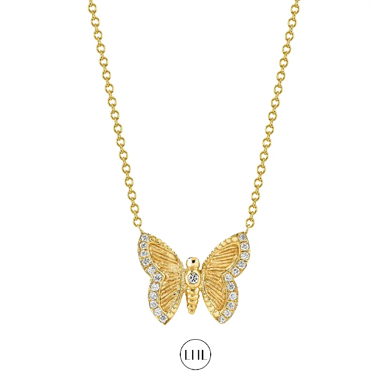Delicate Crystal Jewelry For Sophisticated Charm Metamorphosis Butterfly Necklace | Ready to Ship Delicate Crystal Jewelry For Sophisticated Charm Metamorphosis Butterfly Necklace | Ready to Ship