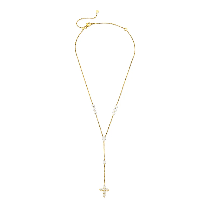 Trendy And Classic Jewelry Now At Reduced Prices Small Eau de Rose Cut Faith Lariat | Ready to Ship Trendy And Classic Jewelry Now At Reduced Prices Small Eau de Rose Cut Faith Lariat | Ready to Ship