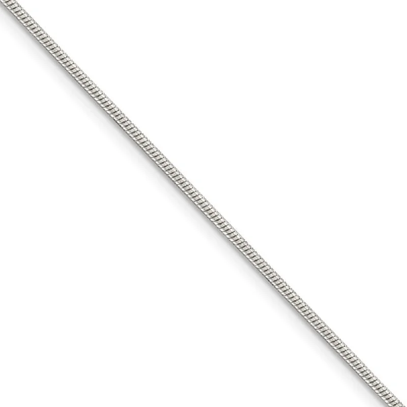 Jewelry Clearance Event – Last Chance For Stunning Deals 1.25mm, Sterling Silver Round Solid Snake Chain Anklet or Bracelet Jewelry Clearance Event – Last Chance For Stunning Deals 1.25mm, Sterling Silver Round Solid Snake Chain Anklet or Bracelet