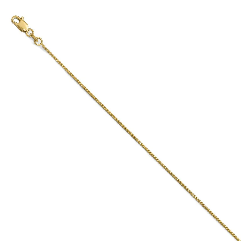 Exclusive Online Discounts On Stylish Jewelry 14k Yellow Gold 1mm Solid Diamond-Cut Spiga Chain Anklet Exclusive Online Discounts On Stylish Jewelry 14k Yellow Gold 1mm Solid Diamond-Cut Spiga Chain Anklet
