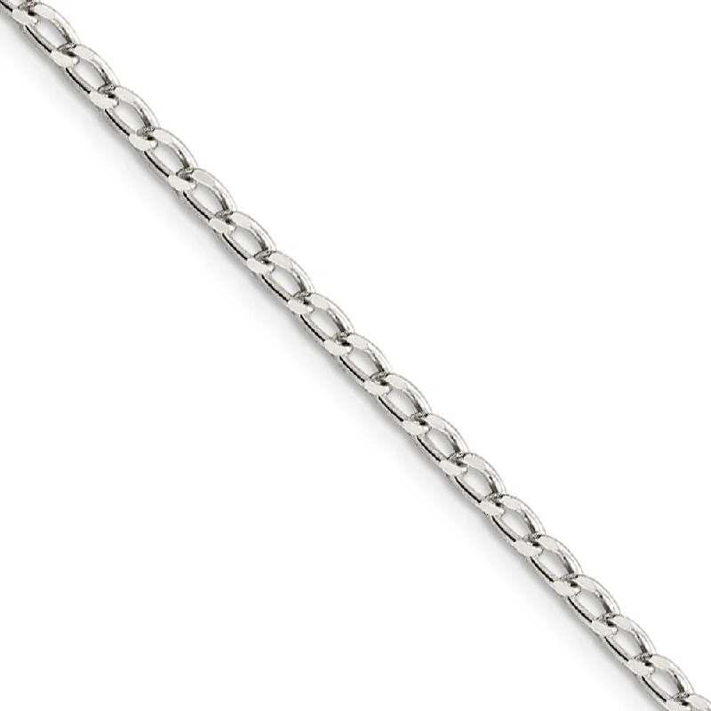Beautiful Jewelry, Breathtaking Discounts – Hurry In 2.8mm, Sterling Silver Solid Open Curb Chain Anklet Beautiful Jewelry, Breathtaking Discounts – Hurry In 2.8mm, Sterling Silver Solid Open Curb Chain Anklet