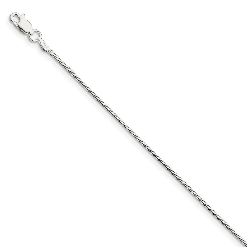 Sparkle In Style With Our Best Jewelry Deals Sterling Silver 1.5mm Octagonal Snake Chain Anklet, 9 Inch Sparkle In Style With Our Best Jewelry Deals Sterling Silver 1.5mm Octagonal Snake Chain Anklet, 9 Inch