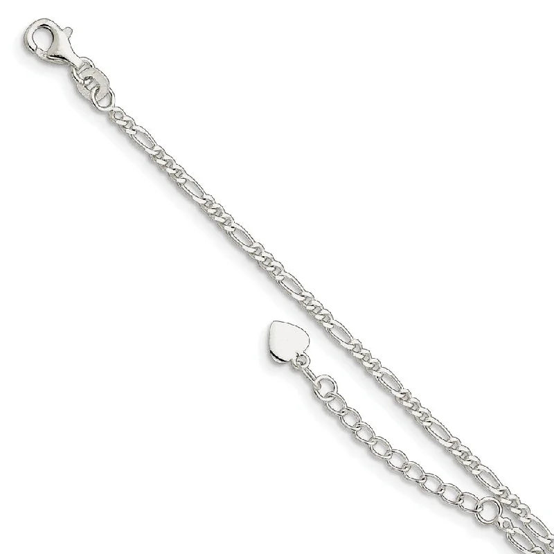 Luxury Jewelry Sale – Elegant Styles At Unbeatable Prices Sterling Silver 2mm Diamond Cut Figaro Link Anklet, 9 Inch Luxury Jewelry Sale – Elegant Styles At Unbeatable Prices Sterling Silver 2mm Diamond Cut Figaro Link Anklet, 9 Inch