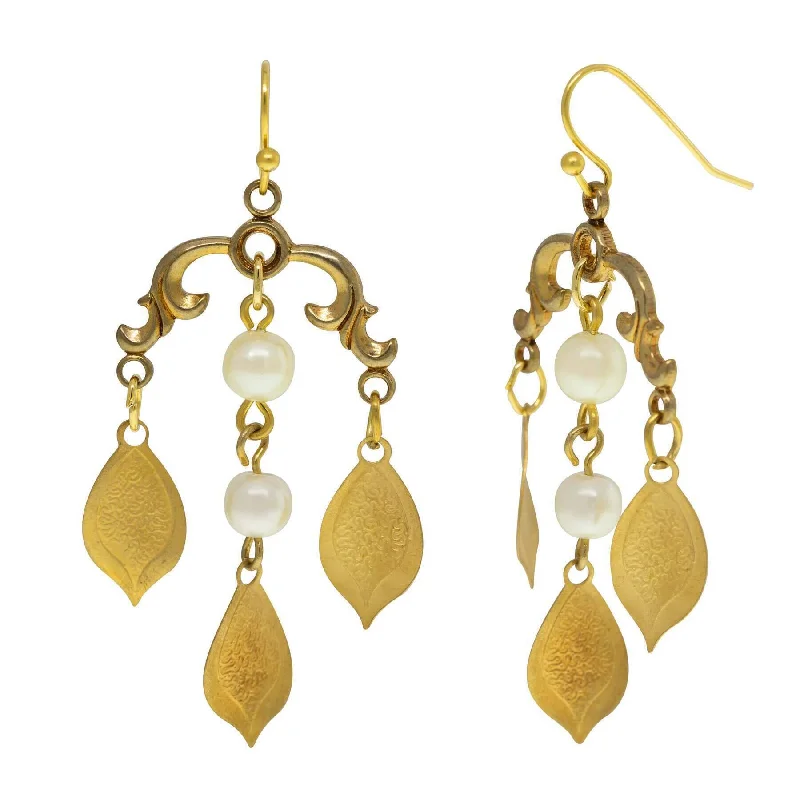 Modern Jewelry At Exclusive Discounts – Shop Today 1928 Jewelry Decorative Swirl and Faux Pearls Drop Wire Earrings Modern Jewelry At Exclusive Discounts – Shop Today 1928 Jewelry Decorative Swirl and Faux Pearls Drop Wire Earrings