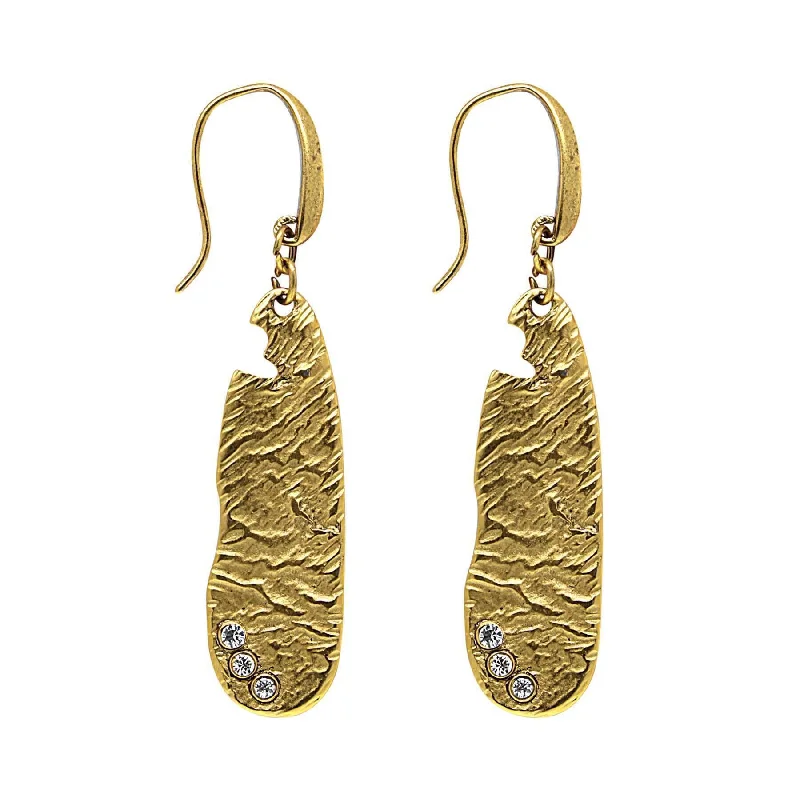 Shop Signature Jewelry Styles At Exclusive Prices T.R.U. Sculptured Drop Earrings Embellished With Austrian Crystal Shop Signature Jewelry Styles At Exclusive Prices T.R.U. Sculptured Drop Earrings Embellished With Austrian Crystal