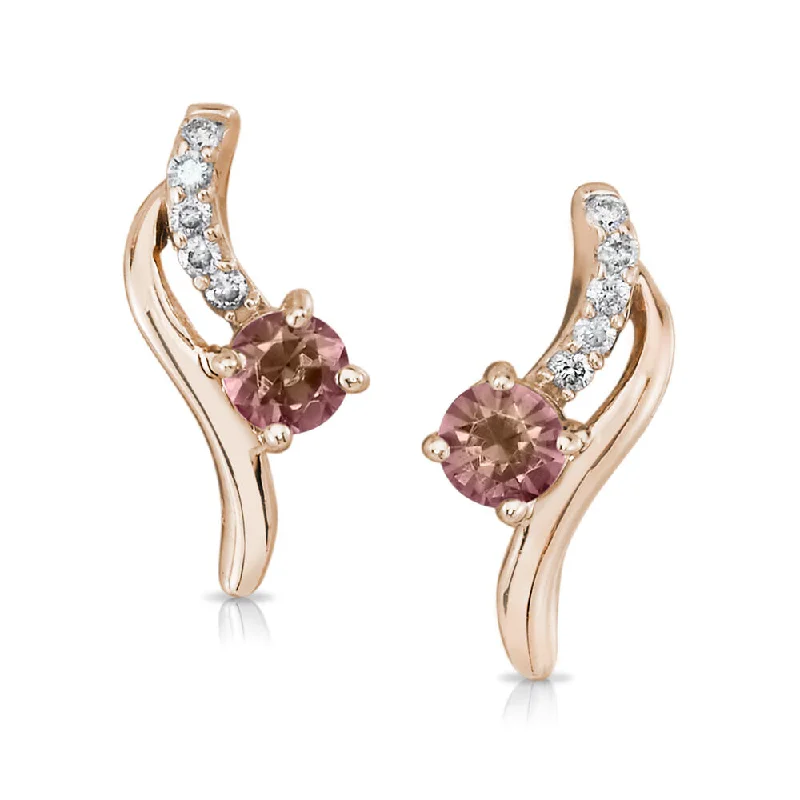 Unmissable Jewelry Clearance – Final Reductions 14K Gold Rose Lotus Garnet/Diamond Earrings Unmissable Jewelry Clearance – Final Reductions 14K Gold Rose Lotus Garnet/Diamond Earrings