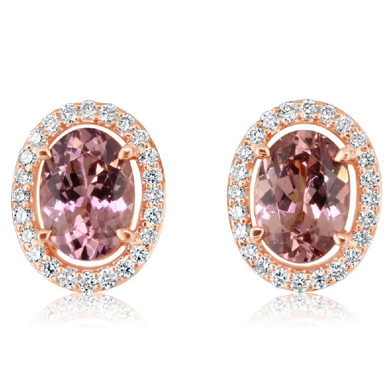 Glamorous Jewelry, Glamorous Deals – Shop Now 14K Rose Gold Lotus Garnet/Diamond Earrings Glamorous Jewelry, Glamorous Deals – Shop Now 14K Rose Gold Lotus Garnet/Diamond Earrings