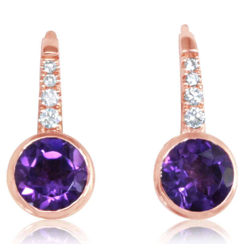 Unlock Unbeatable Jewelry Deals Before They’Re Gone 14K Yellow Gold Amethyst/Diamond Earrings Unlock Unbeatable Jewelry Deals Before They’Re Gone 14K Yellow Gold Amethyst/Diamond Earrings
