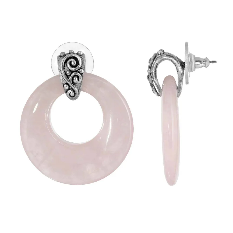 Shop Fine Jewelry With Exclusive Savings 1928 Jewelry Ancienne Gemstone Hoop Post Drop Earrings Shop Fine Jewelry With Exclusive Savings 1928 Jewelry Ancienne Gemstone Hoop Post Drop Earrings