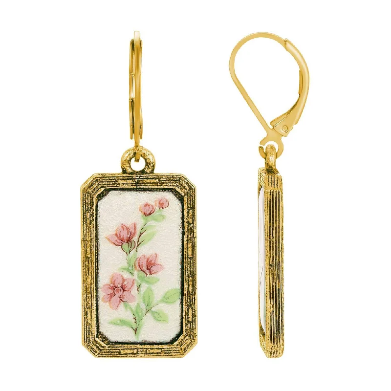 Luxury Meets Affordability – Jewelry Sale Live Now 1928 Jewelry Blooming Pink Flowers Drop Earrings Luxury Meets Affordability – Jewelry Sale Live Now 1928 Jewelry Blooming Pink Flowers Drop Earrings