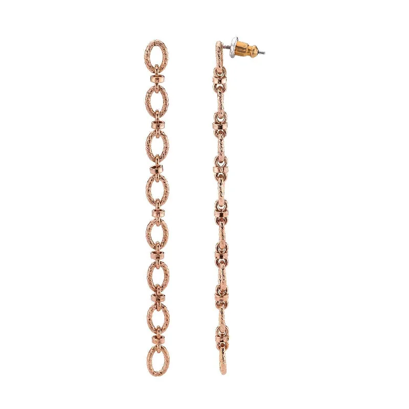 Affordable Elegance – Special Jewelry Sale Now Live 1928 Jewelry Modern Linear Cable Chain Earrings Affordable Elegance – Special Jewelry Sale Now Live 1928 Jewelry Modern Linear Cable Chain Earrings