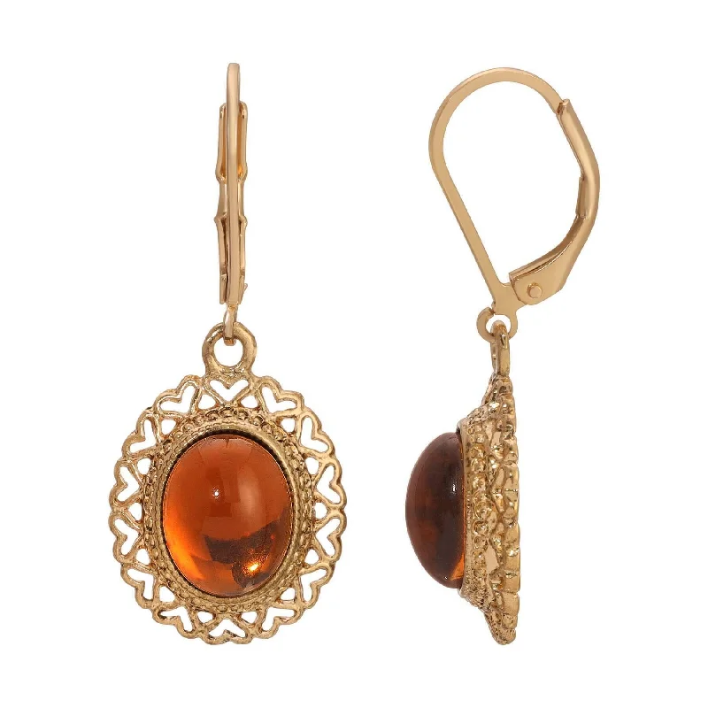 Shop Handcrafted Jewelry At Special Promotional Rates 1928 Jewelry Oval Glass Stone Heart Drop Earrings Shop Handcrafted Jewelry At Special Promotional Rates 1928 Jewelry Oval Glass Stone Heart Drop Earrings
