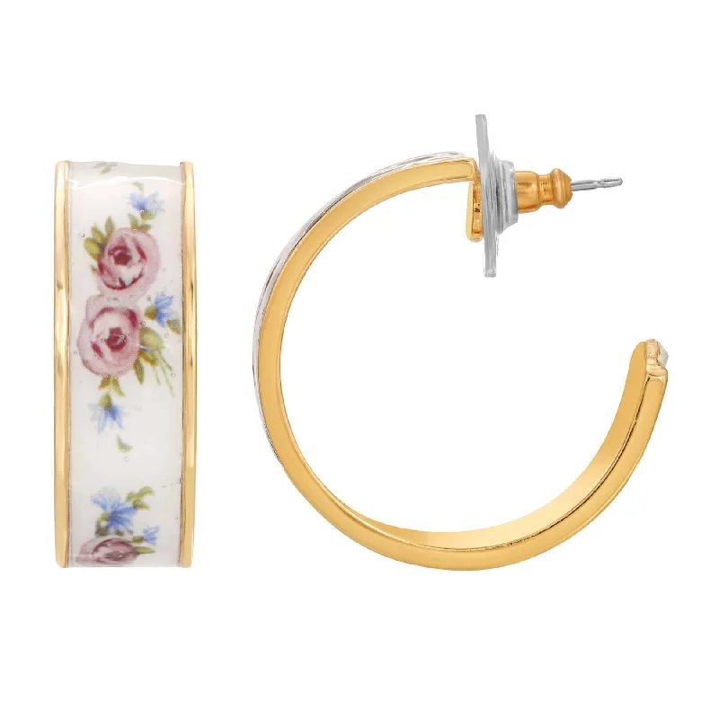 Elegant Jewelry At Unbeatable Offers – Shop Before It's Gone 1928 Jewelry Roseraie Hoop Earrings Elegant Jewelry At Unbeatable Offers – Shop Before It's Gone 1928 Jewelry Roseraie Hoop Earrings
